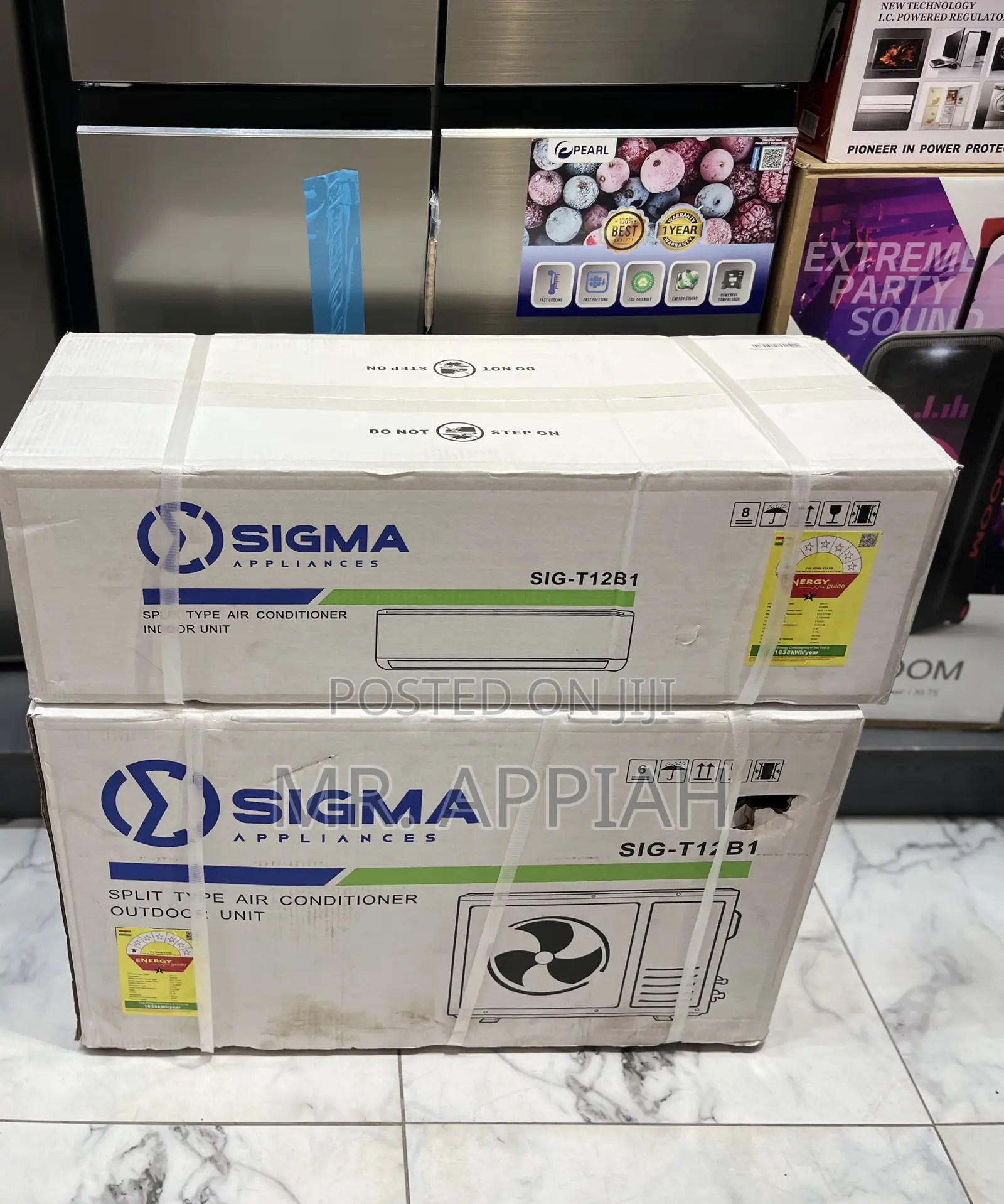 Extremely Quality Sigma 1.5hp Non Inverter Air Conditioner(White) 