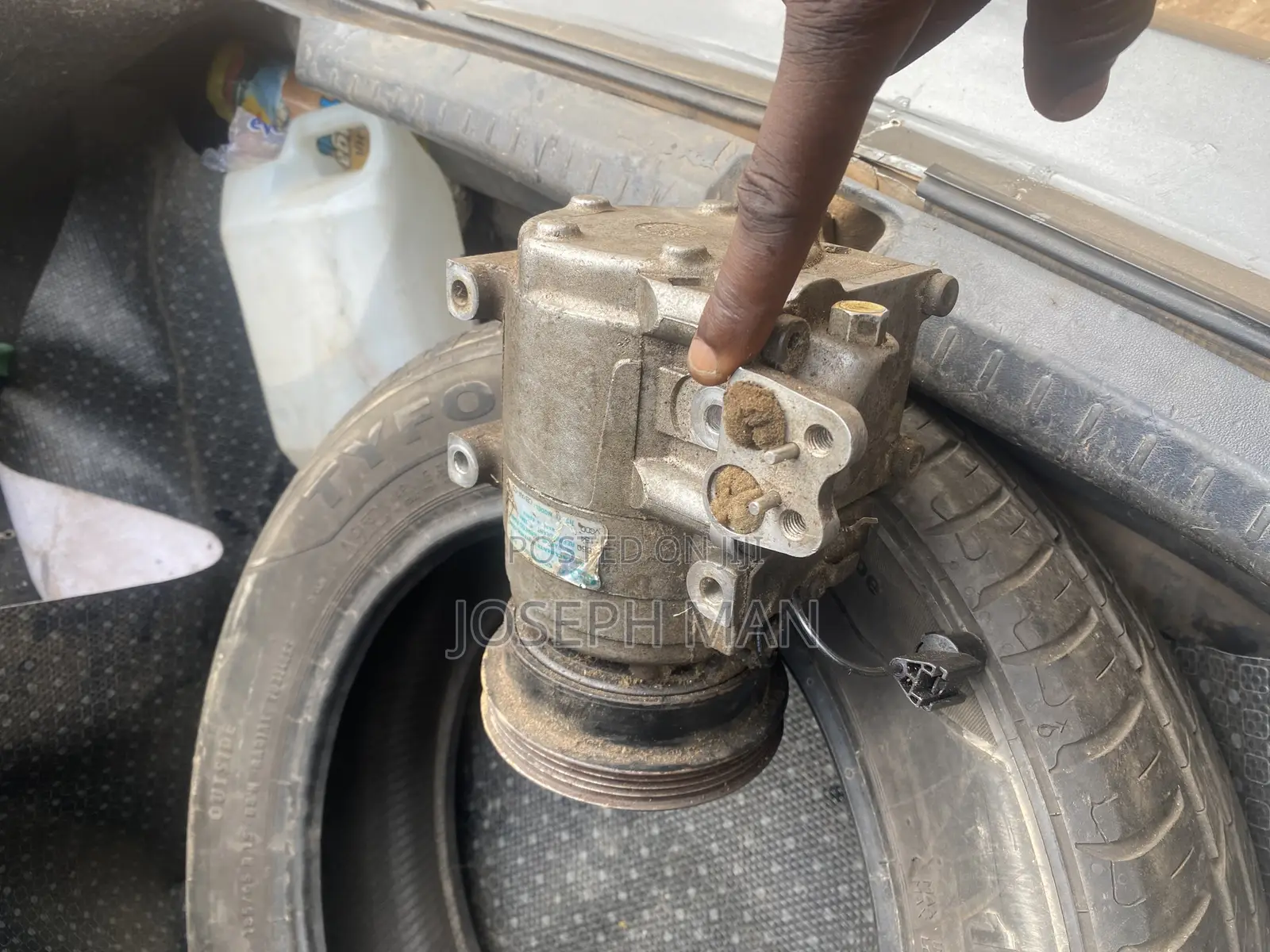 Hyundai Accent Air Condition Motor