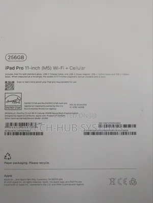 New Apple iPad Pro 256 GB Gray