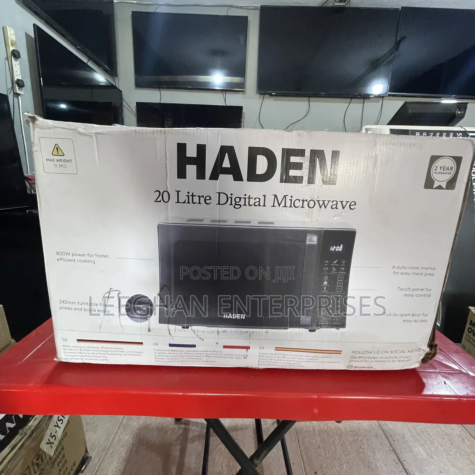 Haden 20l Digital Touch Panel Microwave