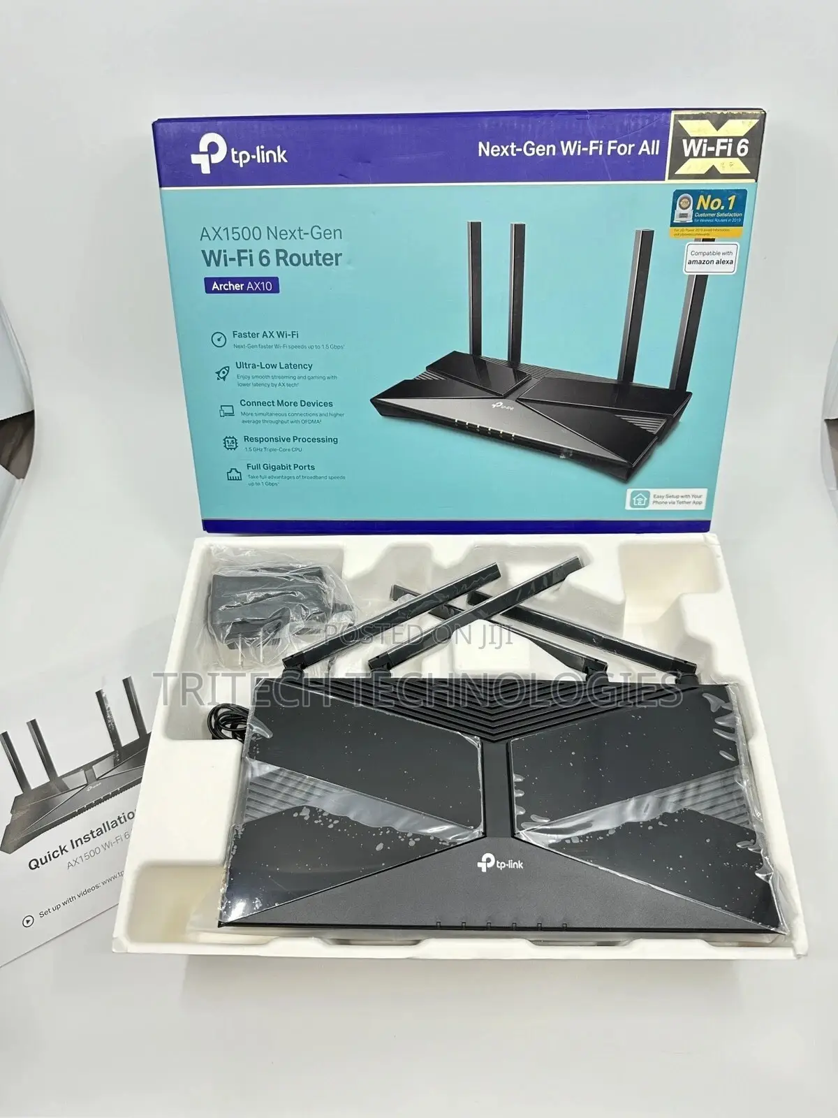 Tp-Link Wifi 6 Next-Gen Ax1500 Archer Ax10 Router
