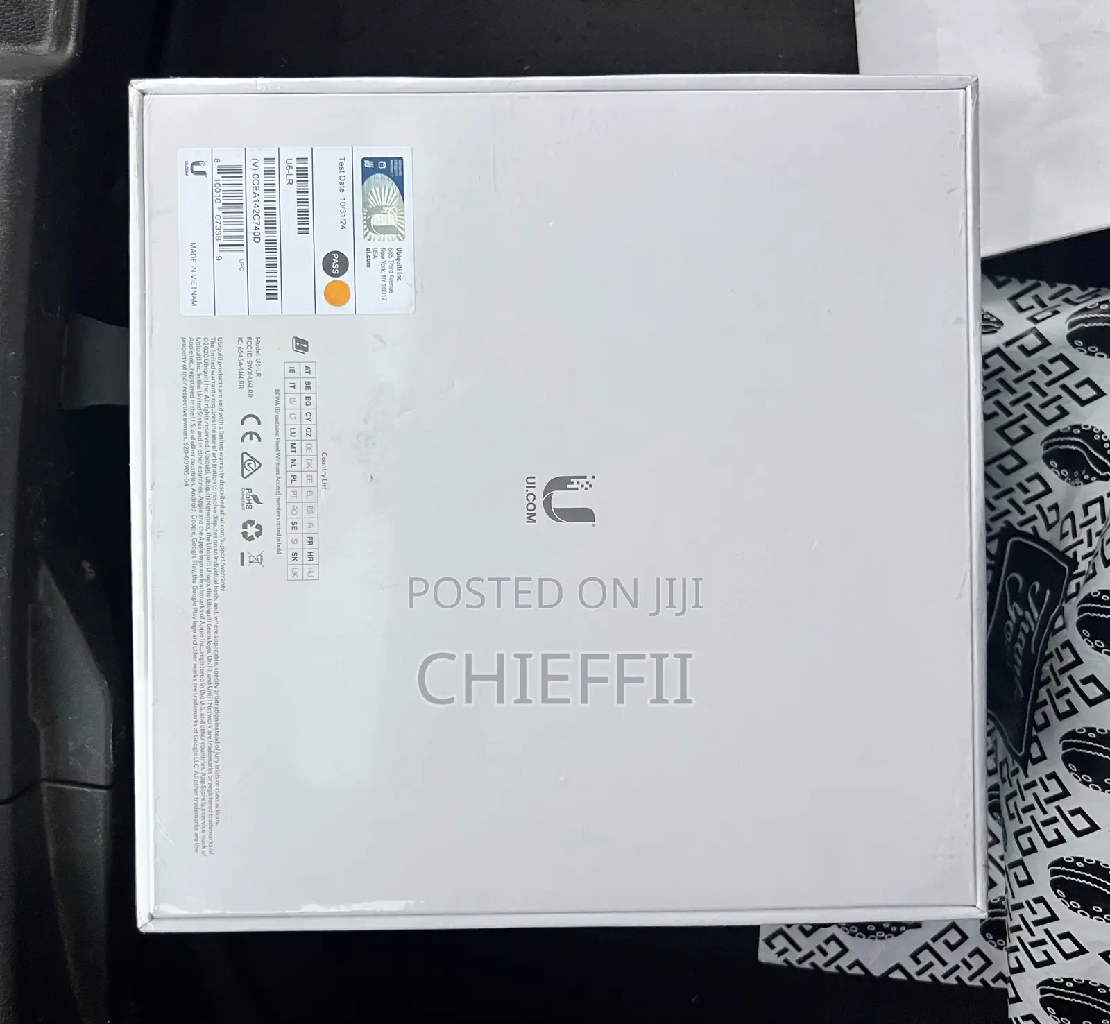 Ubiquiti Unifi Wifi U6 Long-Range Access Point