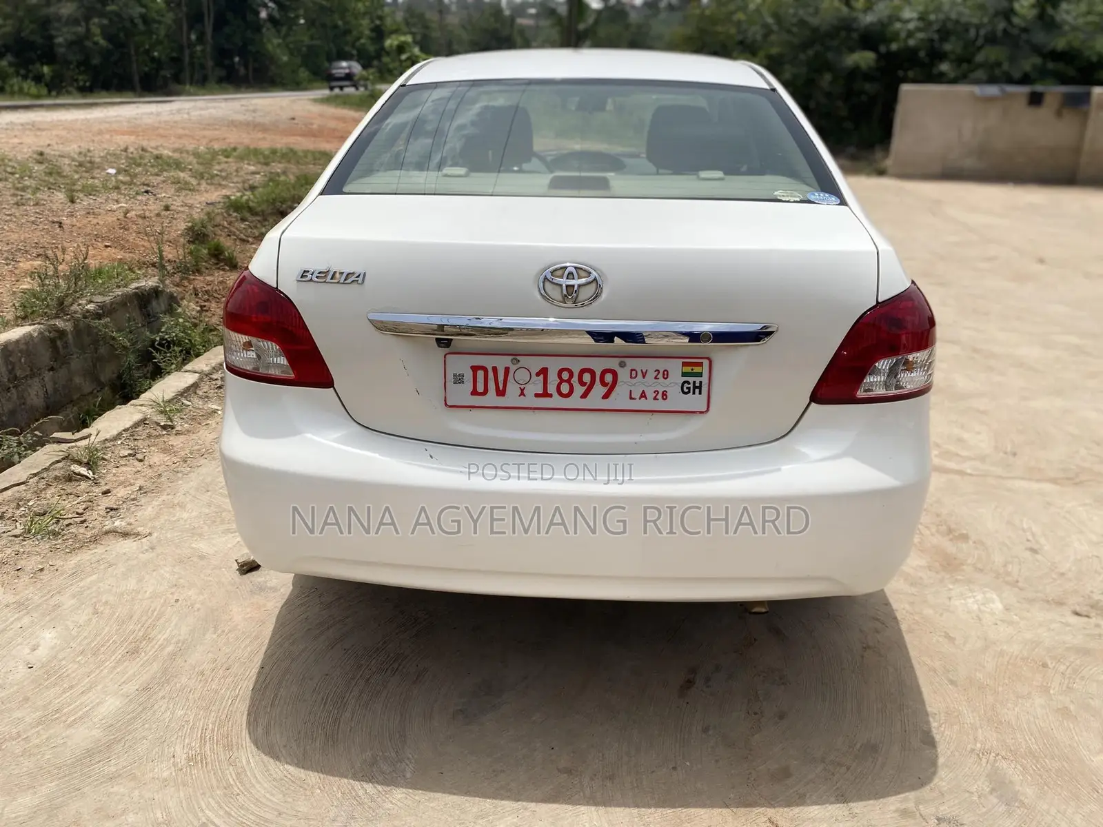 Toyota Belta 2010 White