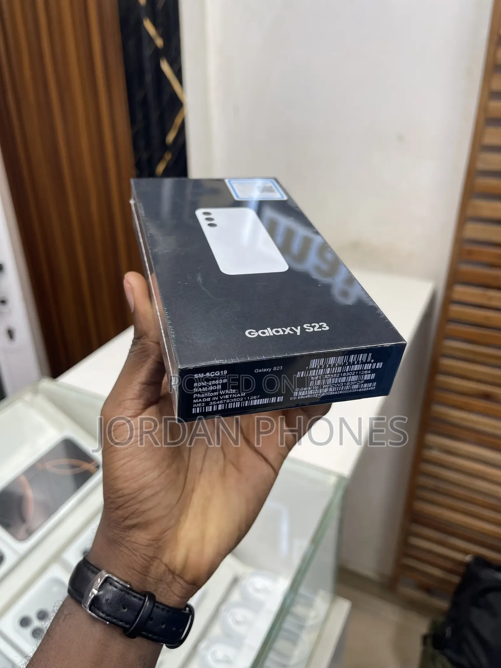 New Samsung Galaxy S23 256 GB White