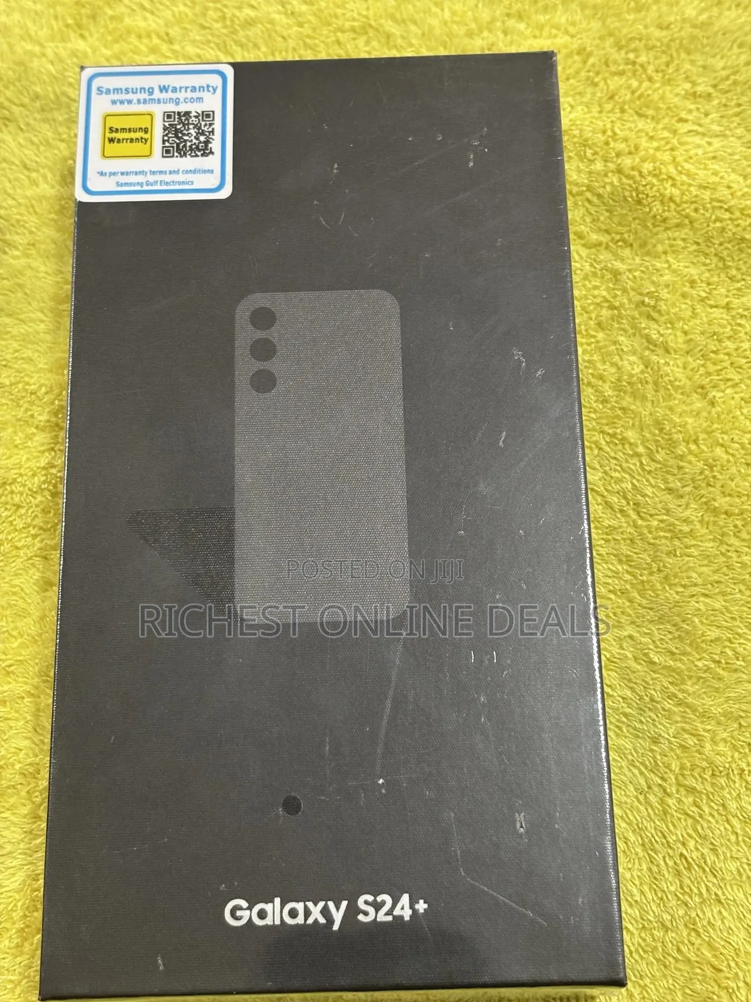 New Samsung Galaxy S24 Plus 256 GB Black