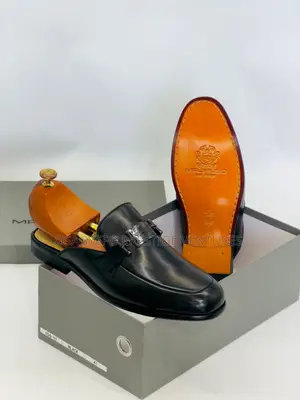 High Quality Morizio Half Shoe Black