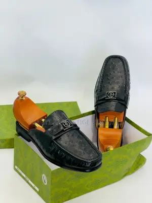 High Quality Gucci Half Shoe Black