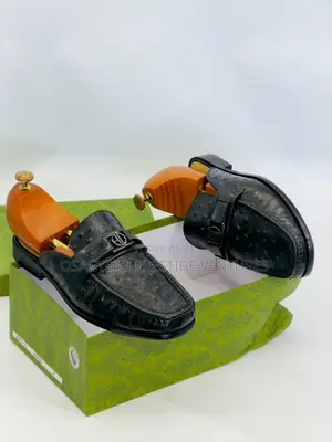 High Quality Gucci Half Shoe Black