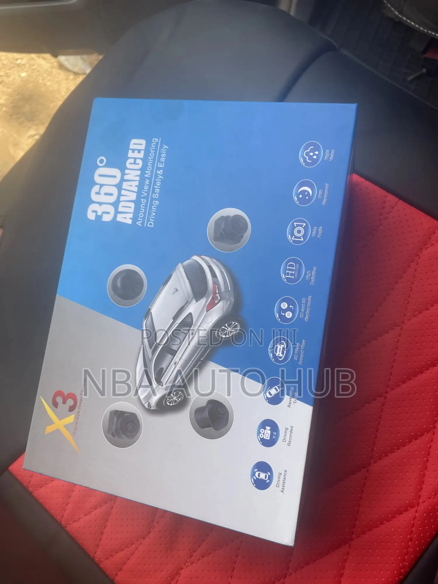 Original 360 Camera for All Cars Like Land Cruiser ,Prado,Lexus,