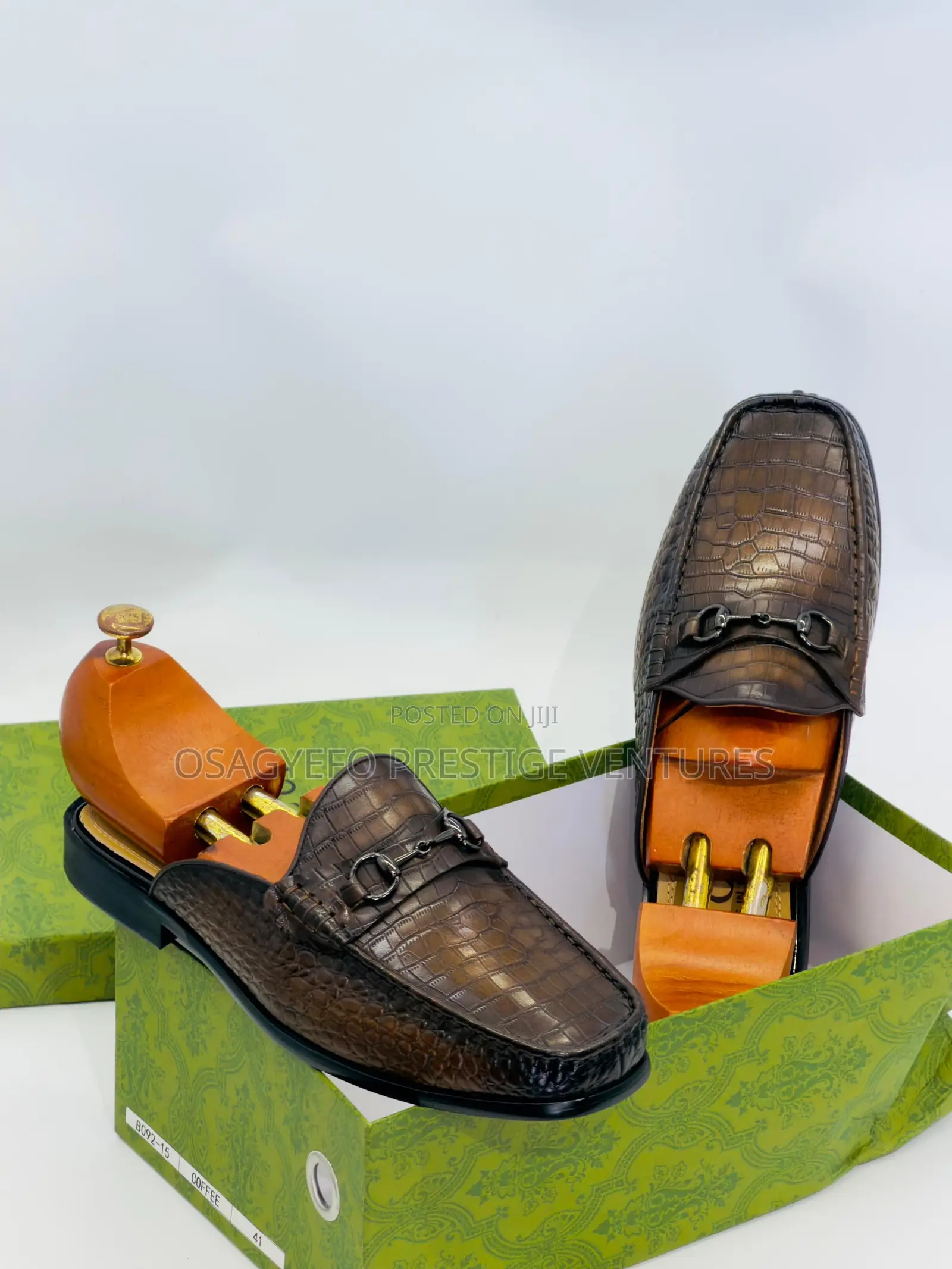 High Quality Gucci Half Shoe Coffee