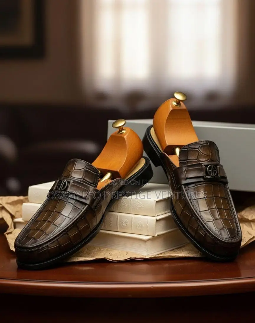 Premium Quality Morizio Half Shoe Coffee
