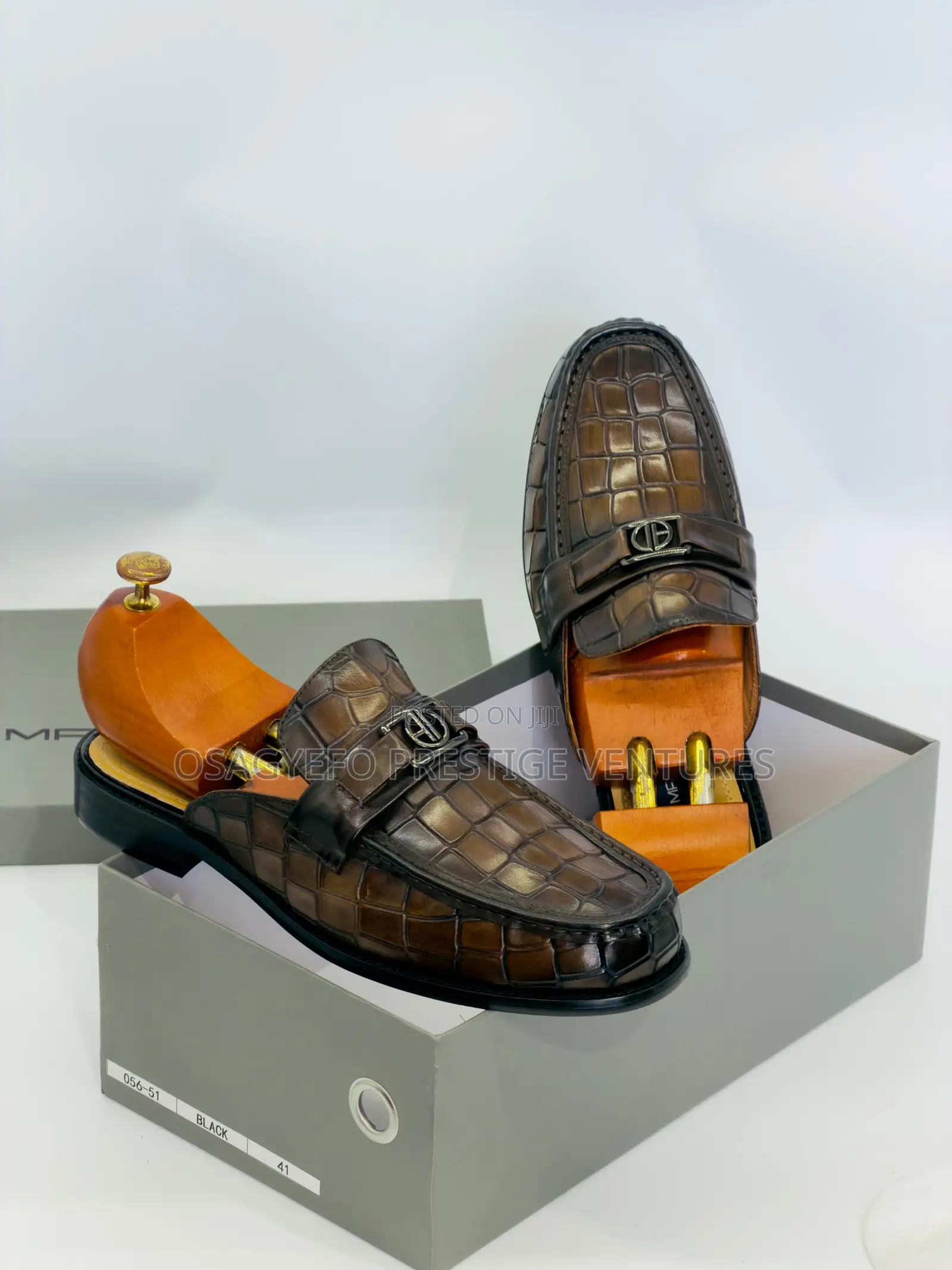 Premium Quality Morizio Half Shoe Coffee