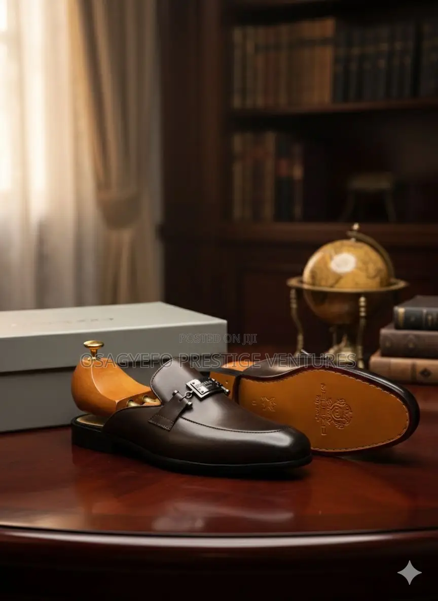 High Quality Morizio Half Shoe Coffe