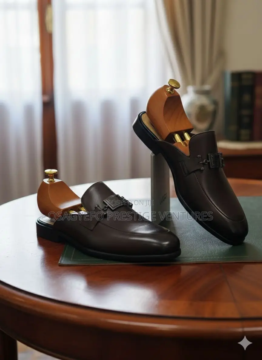 High Quality Morizio Half Shoe Coffe