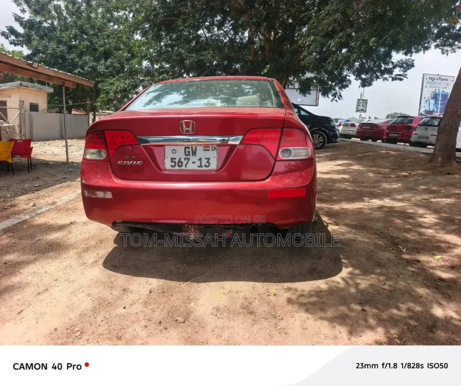 Honda Civic 1.6i LS Automatic 2008 Red