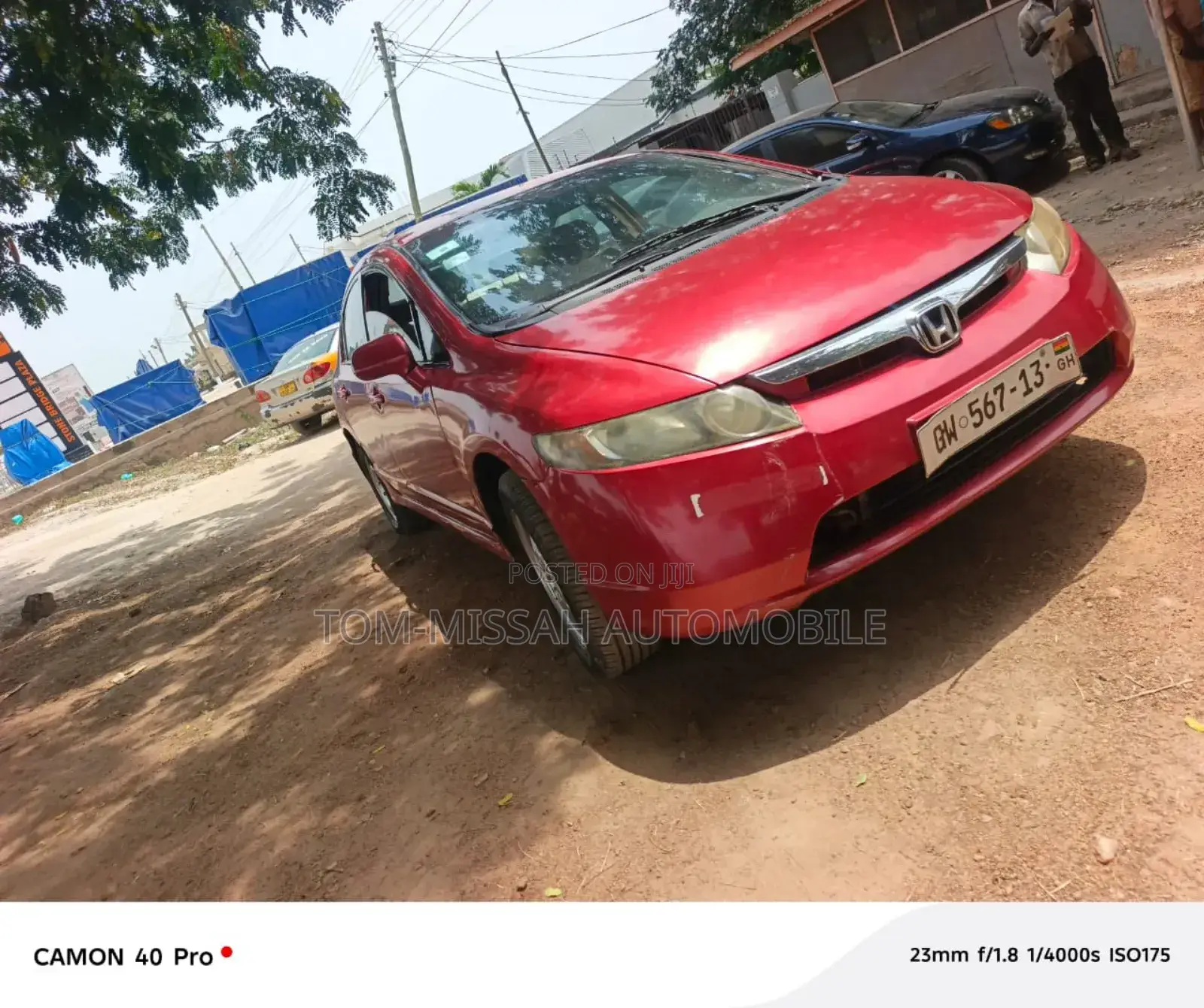 Honda Civic 1.6i LS Automatic 2008 Red