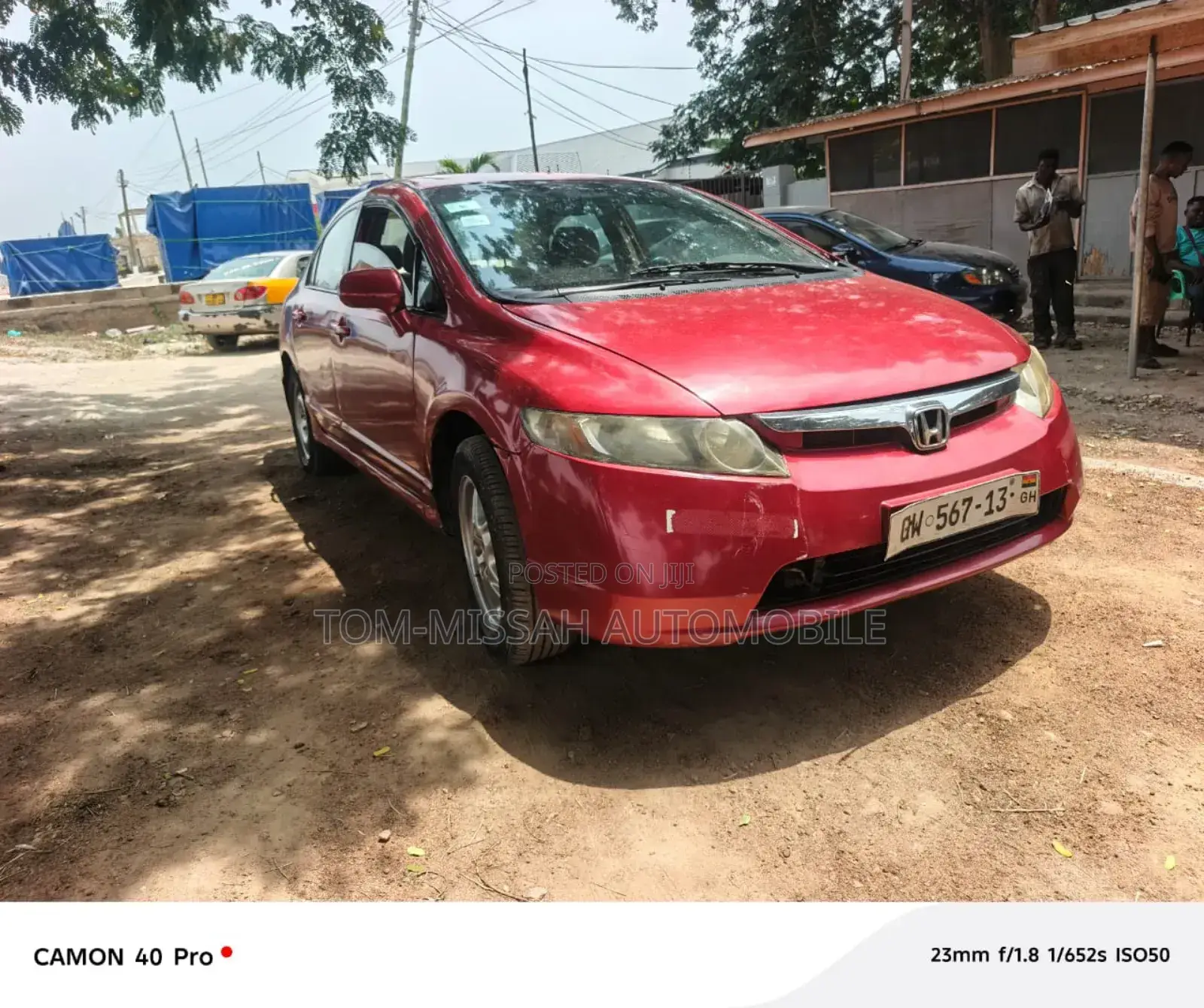 Honda Civic 1.6i LS Automatic 2008 Red