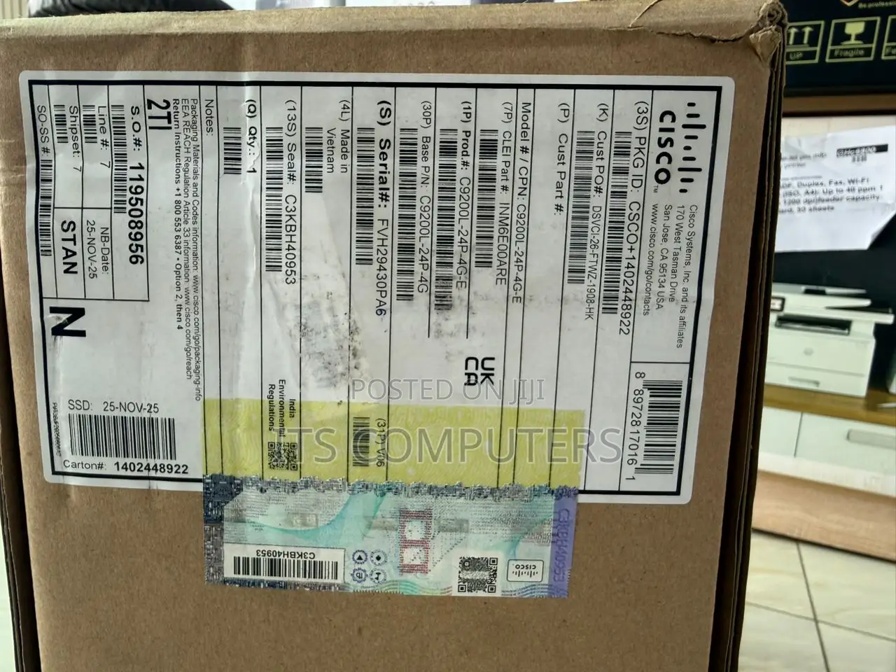 Cisco Catalyst C9200l 24-Port Poe+Switch