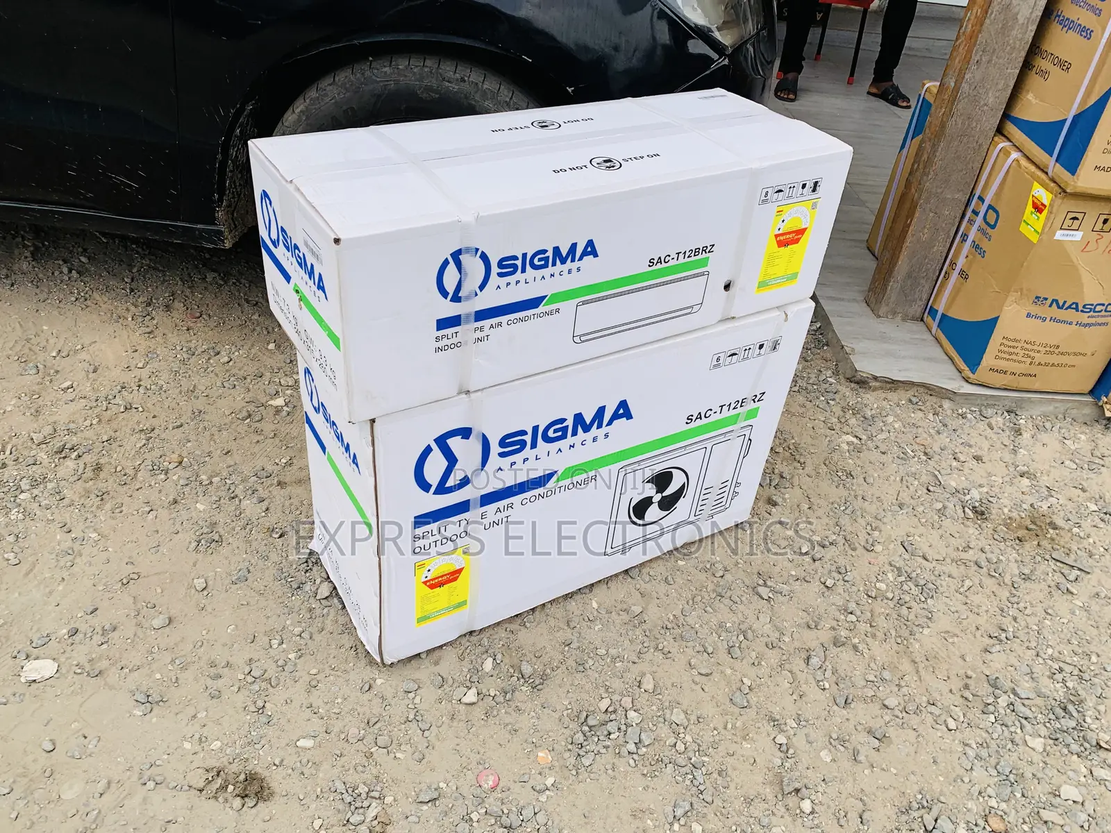 Available Now at Store Sigma Split R410 Gas 1.5hp At