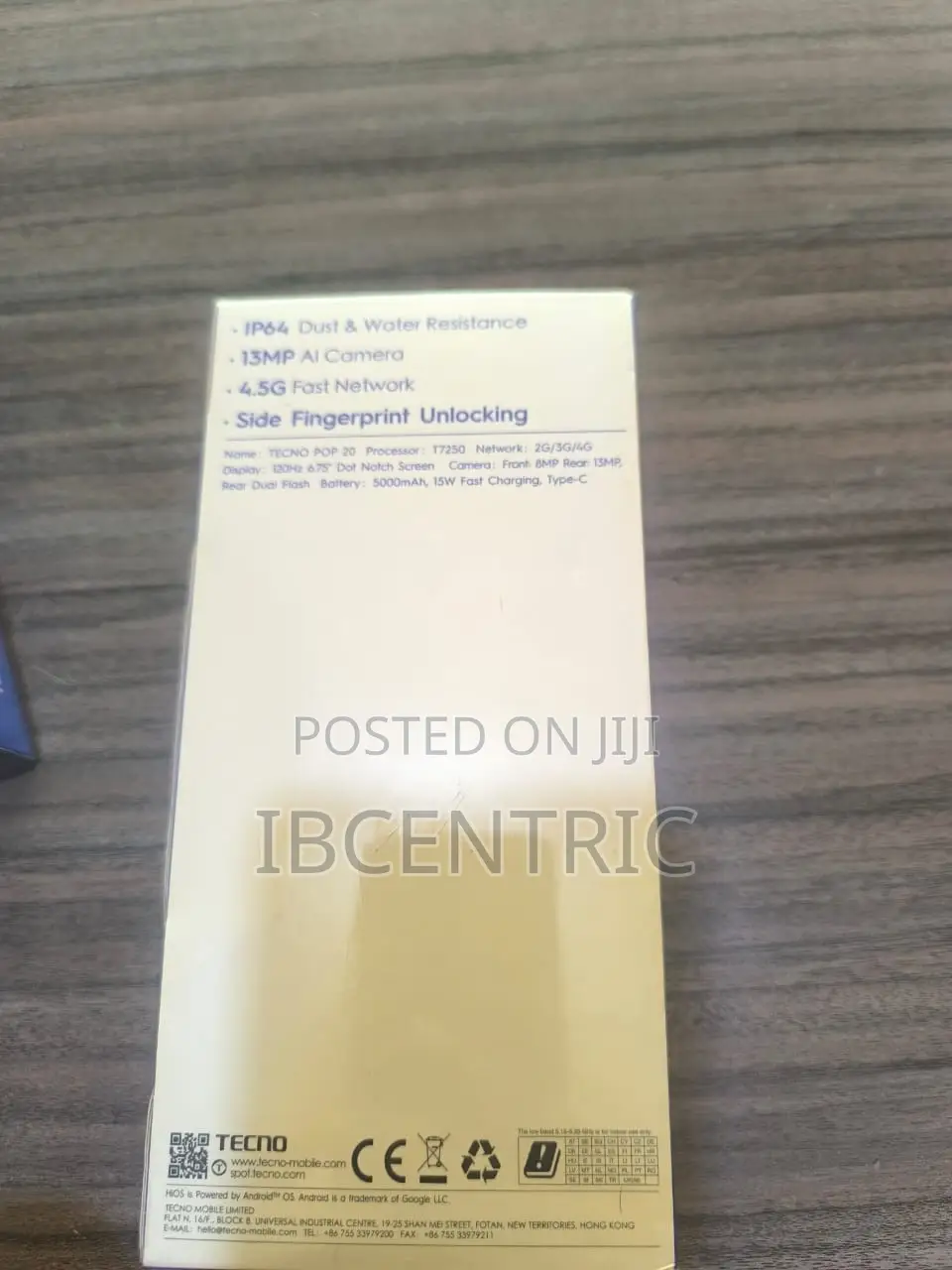 New Tecno Pop 20 64 GB
