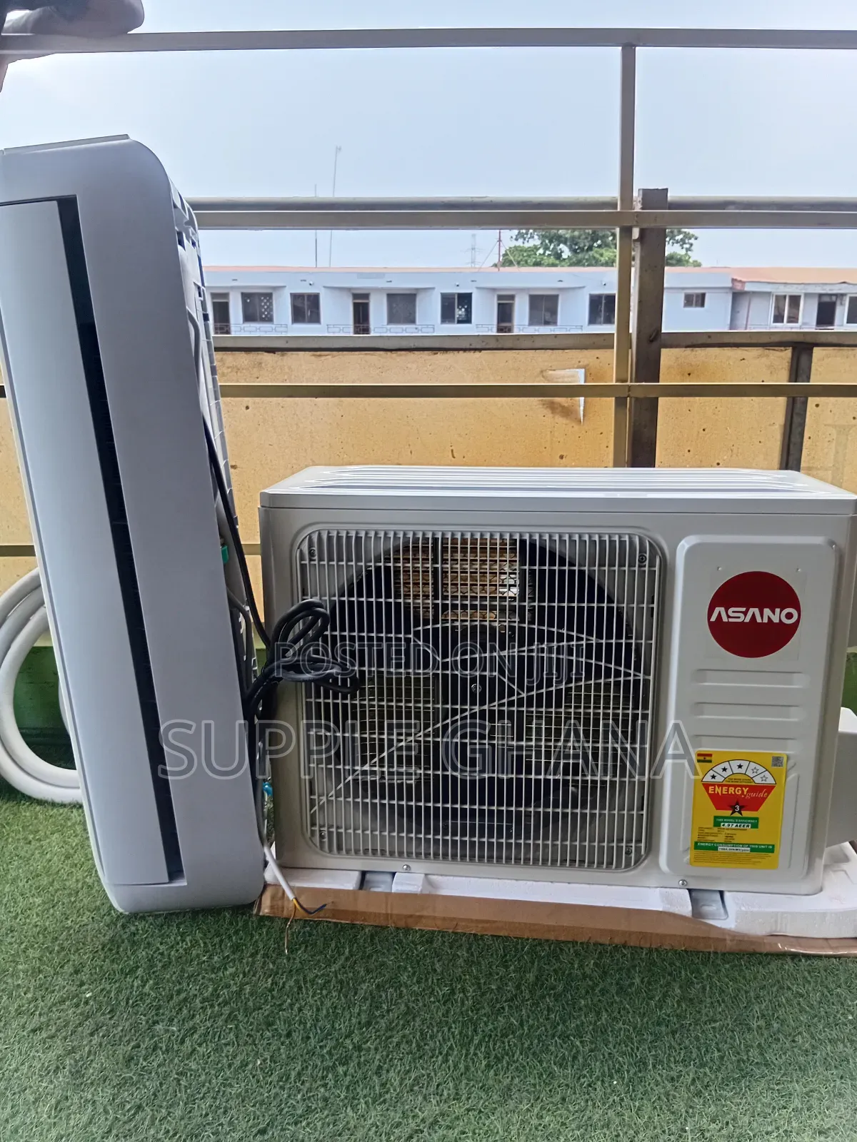 Asano 2.0hp Split Air Conditioner – Modern Design Strong Airflow