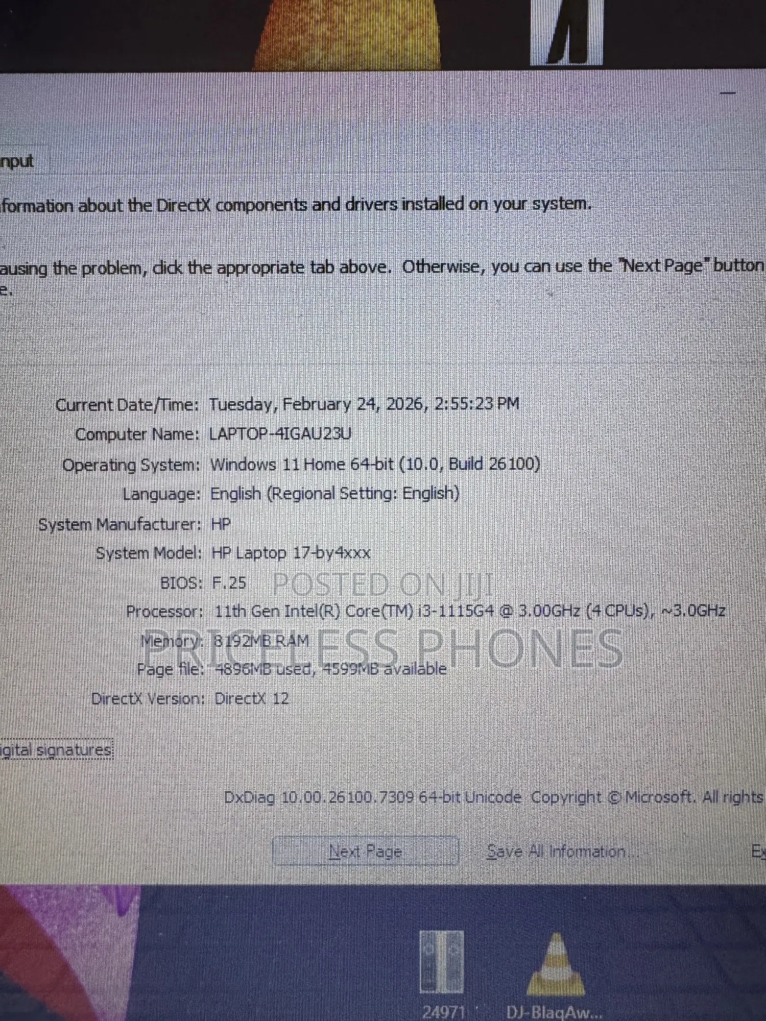 Laptop HP 17-3000 8GB Intel Core i3 SSD 256GB