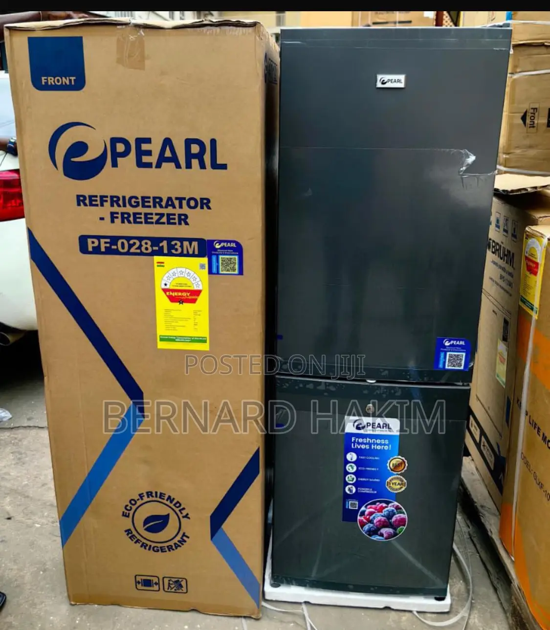 Frost Free Pearl D/D Fridge