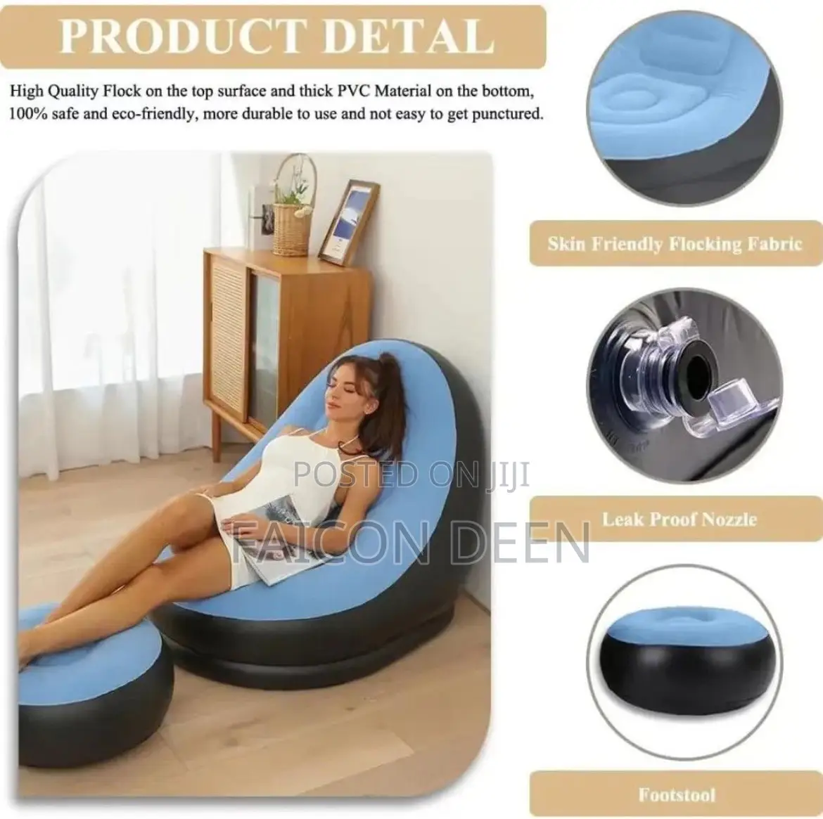 Comfort That Moves You (Inflatable Air Sofas Comes With a Free Pump