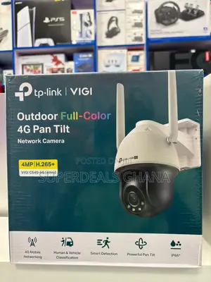 Vigi 4mp Outdoor Full-color 4g Pan Tilt Network Camera