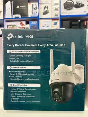 Vigi 4mp Outdoor Full-color 4g Pan Tilt Network Camera