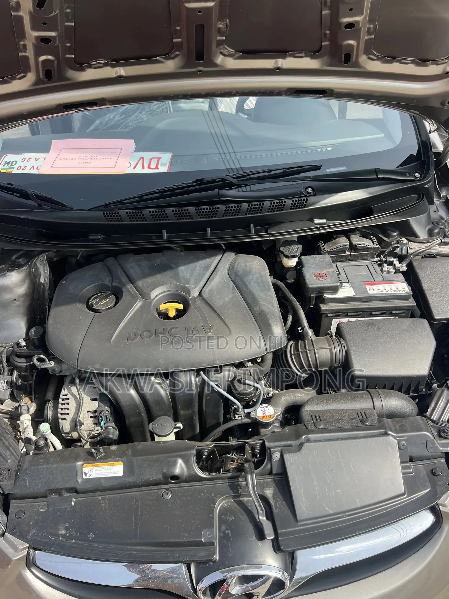 Hyundai Elantra Limited Sedan FWD (1.8L 4cyl 6A) 2013 Gray
