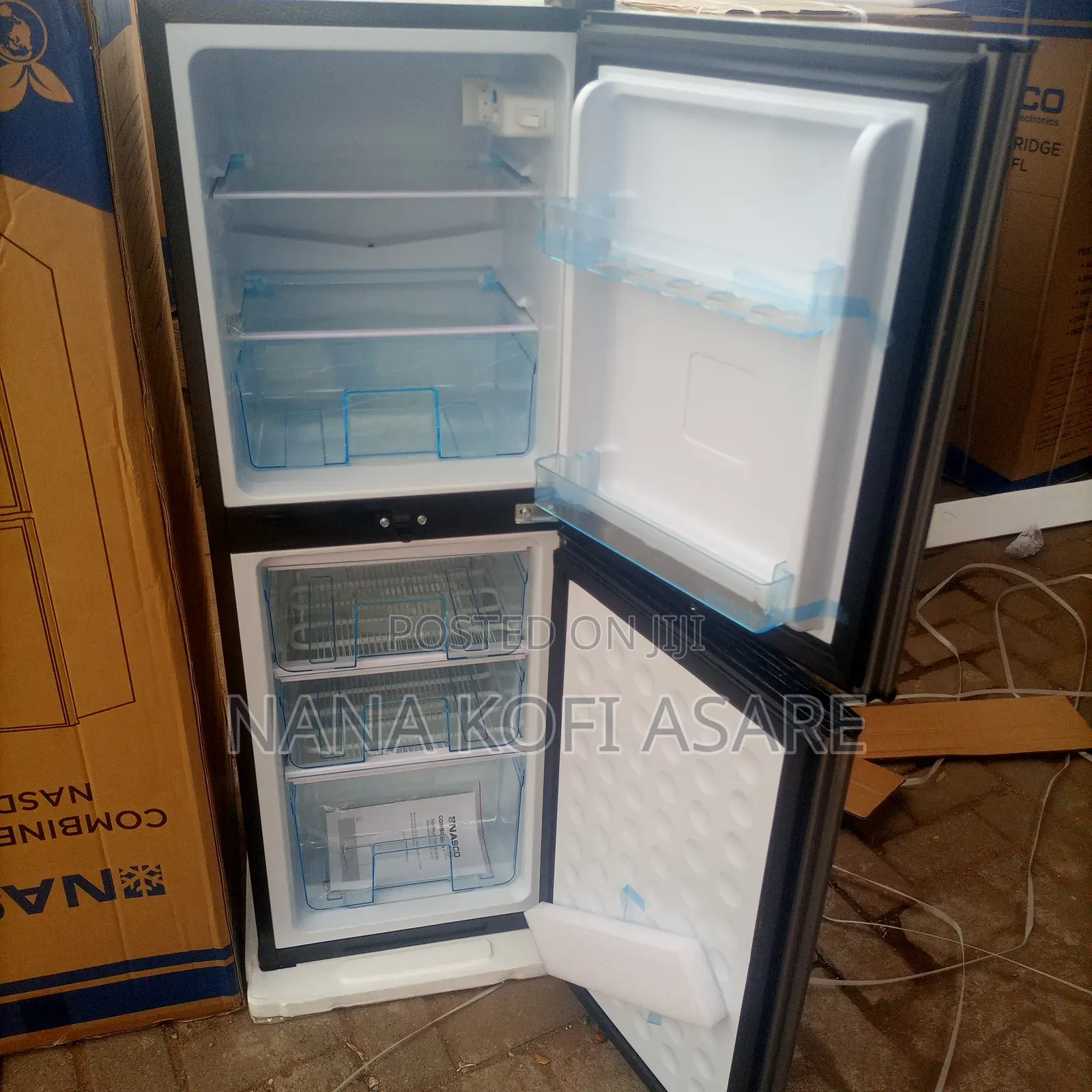Nasco 116litres Buttom Freezer Refrigerator