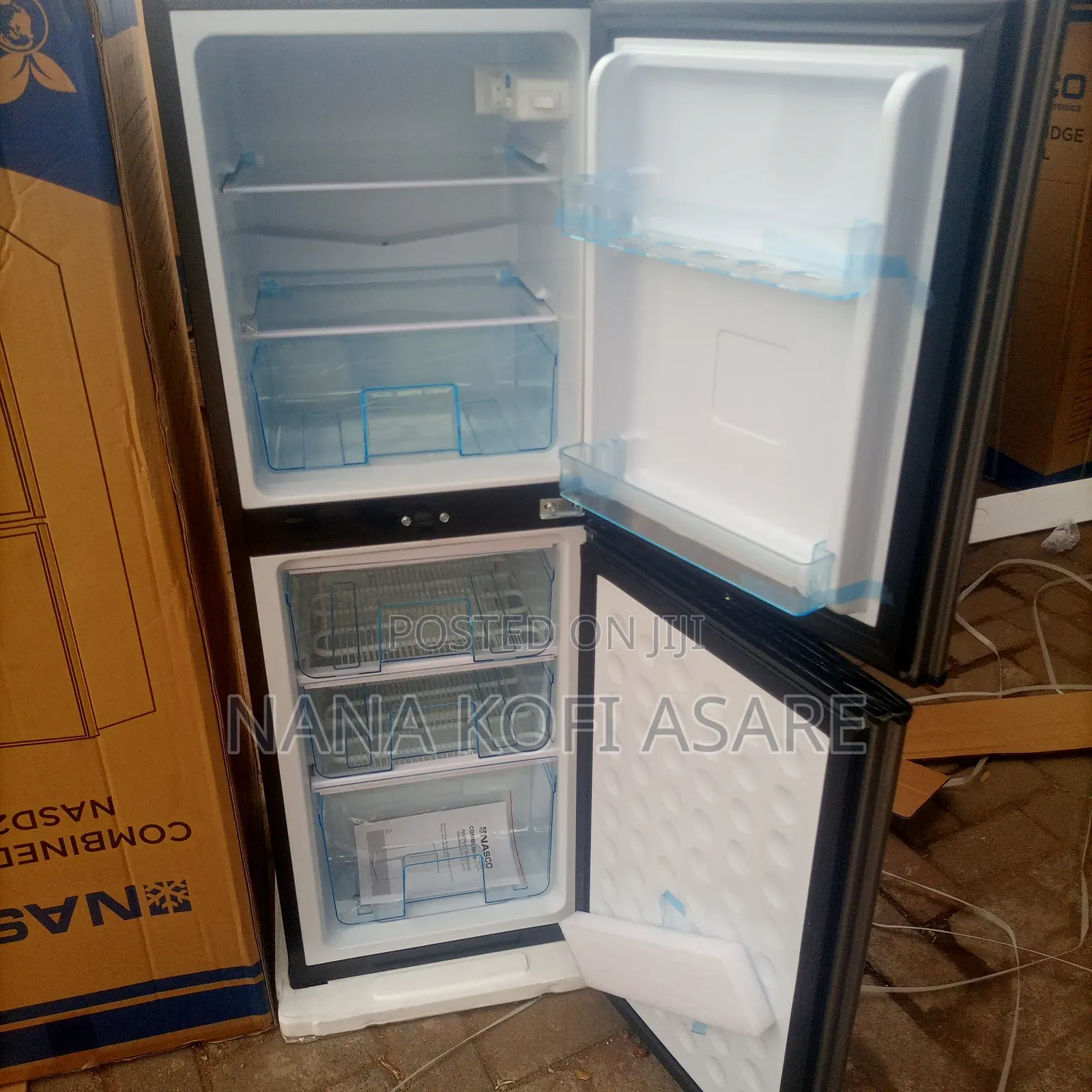Nasco 116litres Buttom Freezer Refrigerator