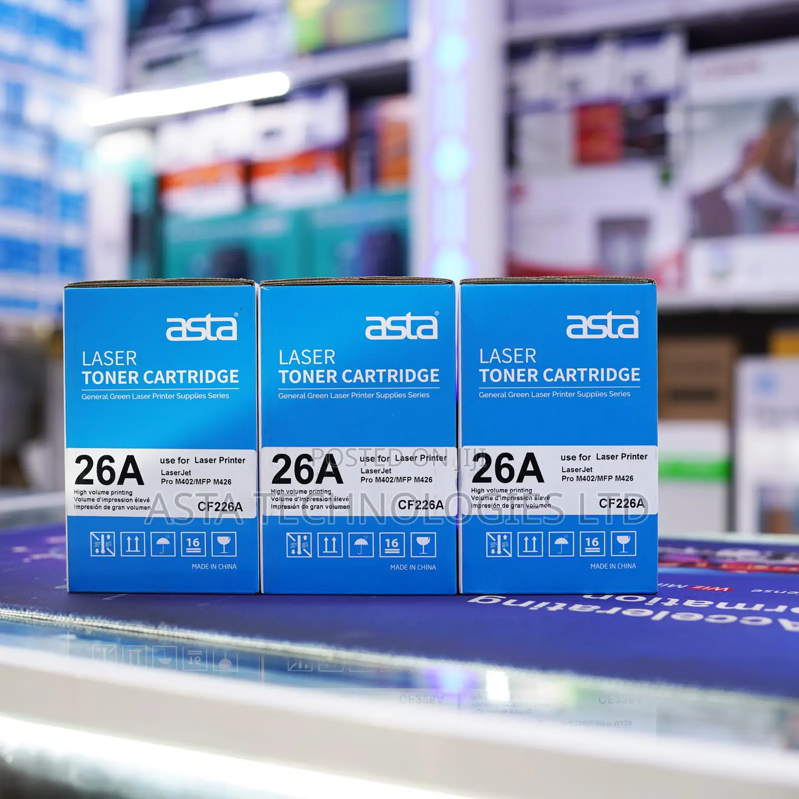 Asta Toner Cartridge 26a (Cf226a) Hp Compatible