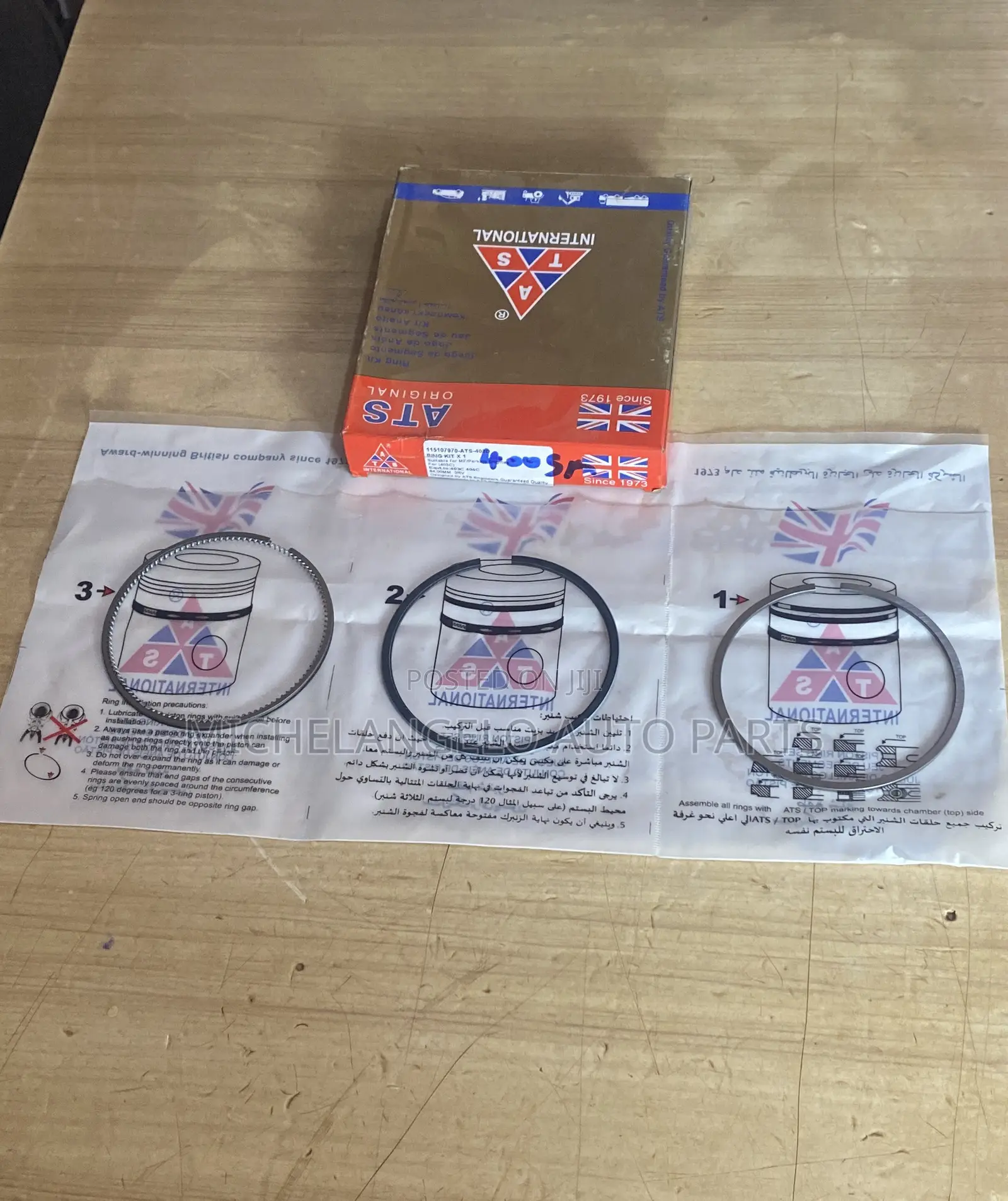 Piston Rings 400 Series 20kva