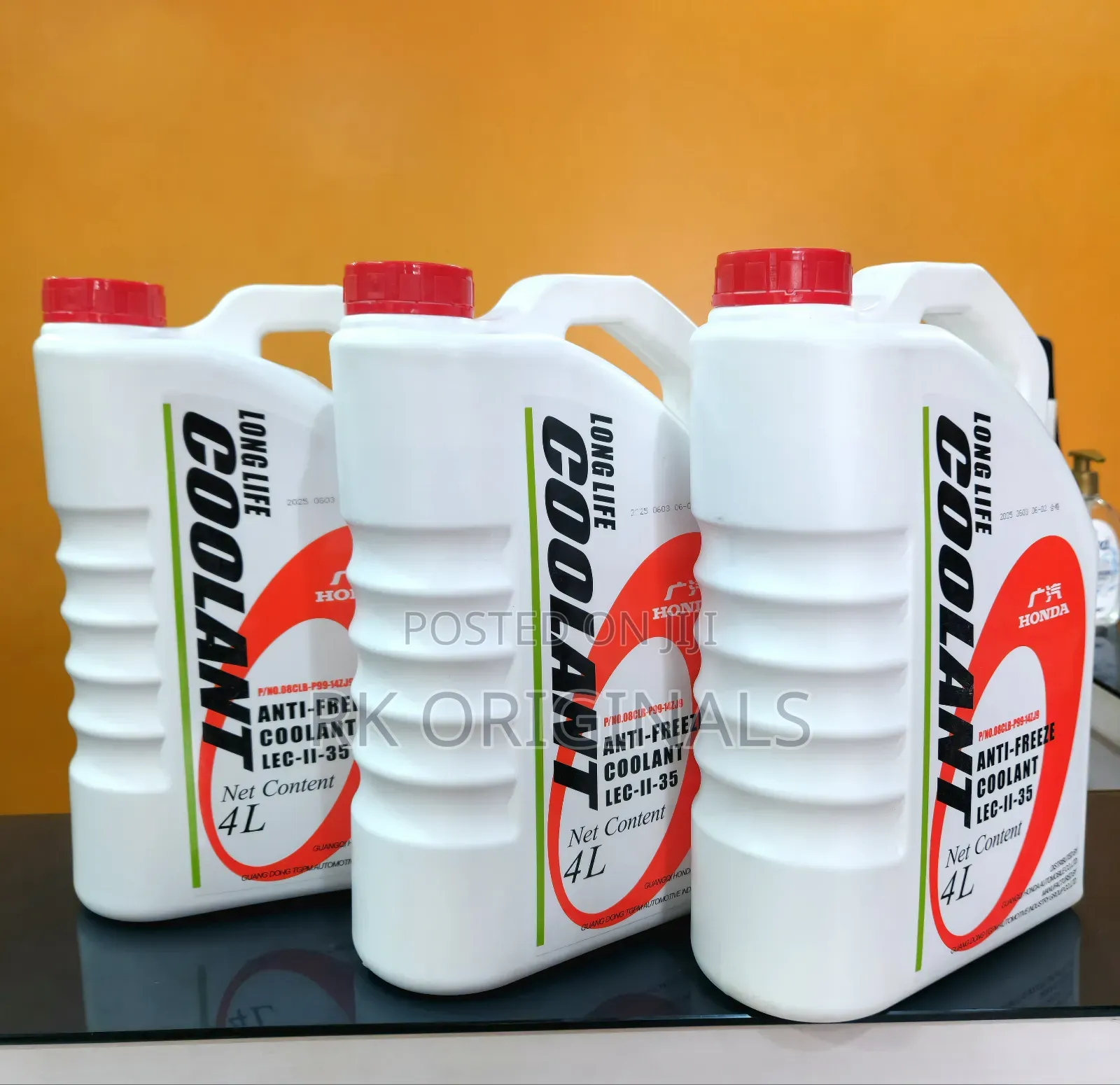 Honda Long Life Coolant Antifreeze Lec-ii-35 4l From Japan🇯🇵