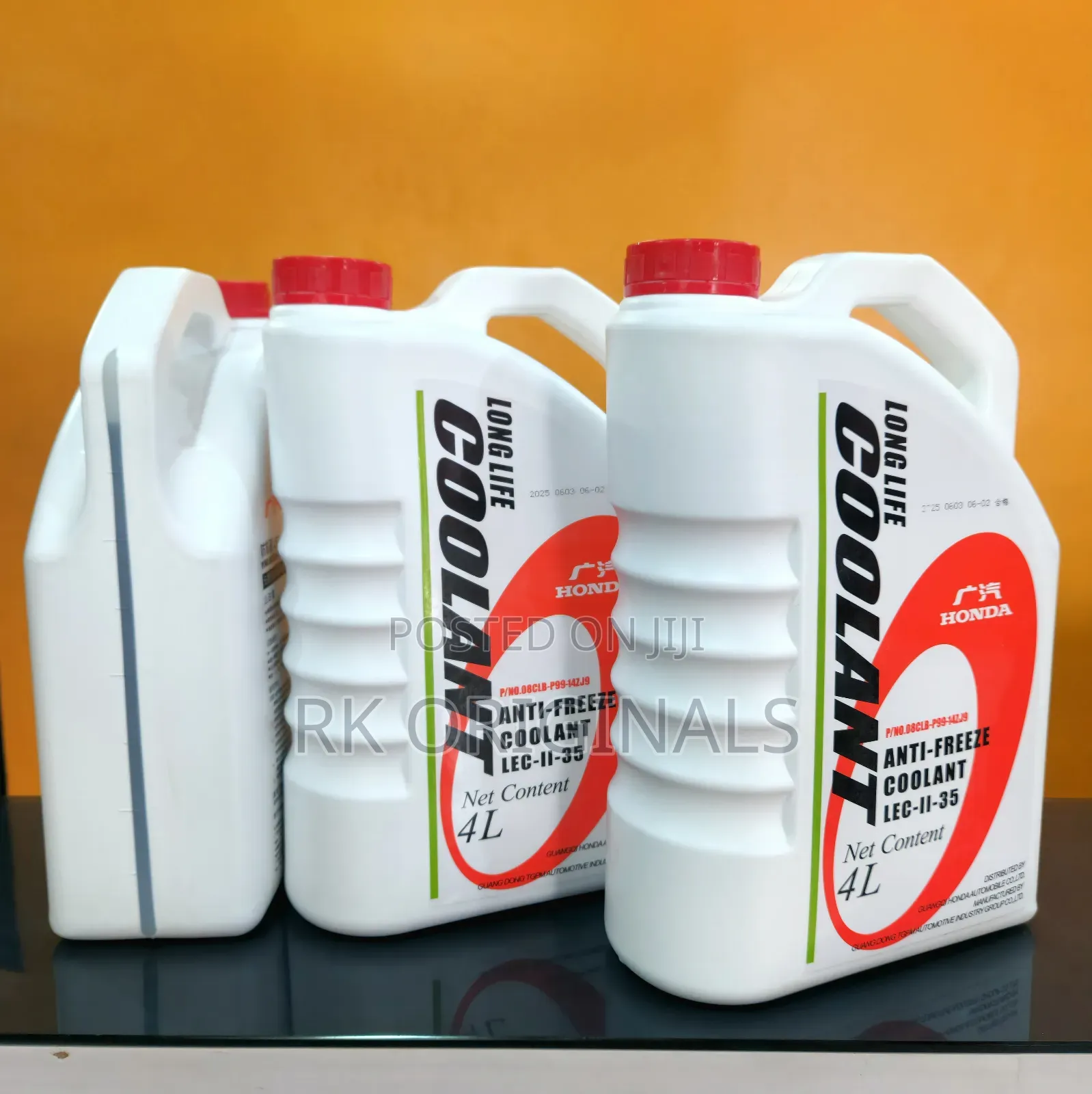 Honda Long Life Coolant Antifreeze Lec-ii-35 4l From Japan🇯🇵