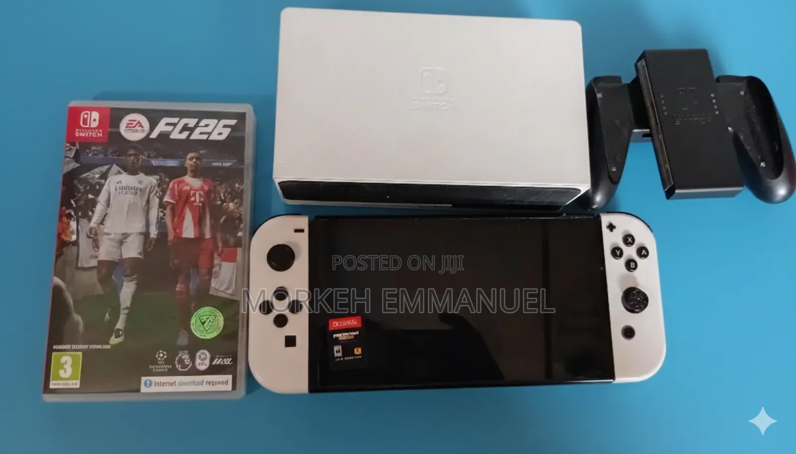 Nintendo Switch Oled With Games