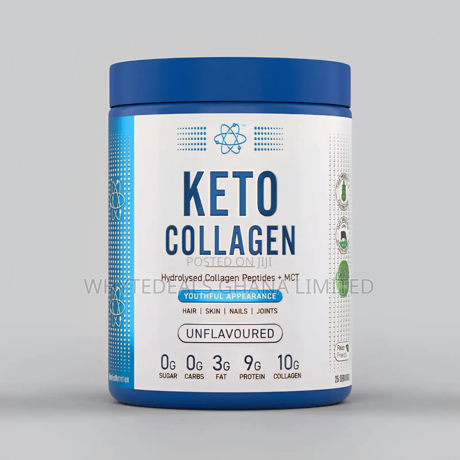 Be Beautiful| Applied Nutrition Uk Keto Collagen| Skin| Nails| 0-sugar