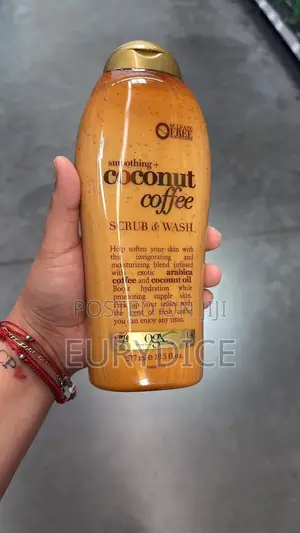 Smoothing Coconu and Coffee Scrub and Wash