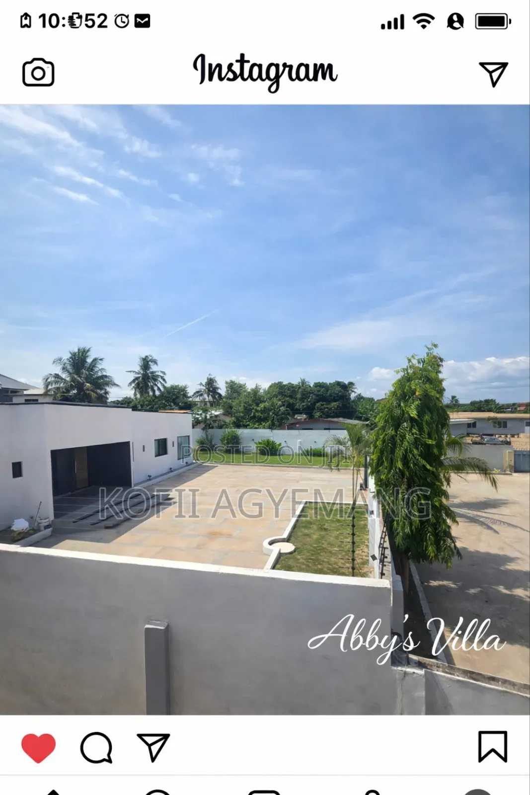 Furnished 3bdrm Villa in Achimota for rent