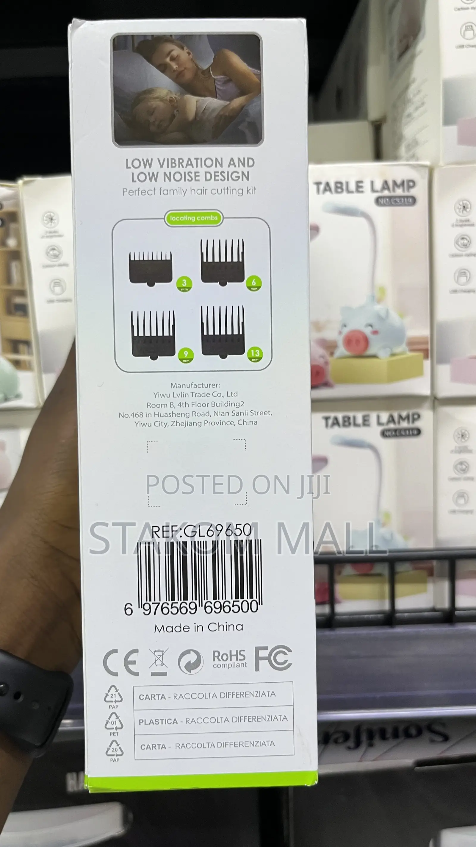 Hair Beard Clipper - Cordless