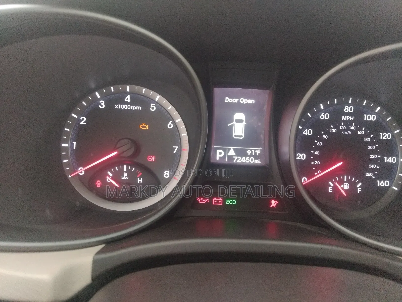Hyundai Santa Fe 2016 Orange