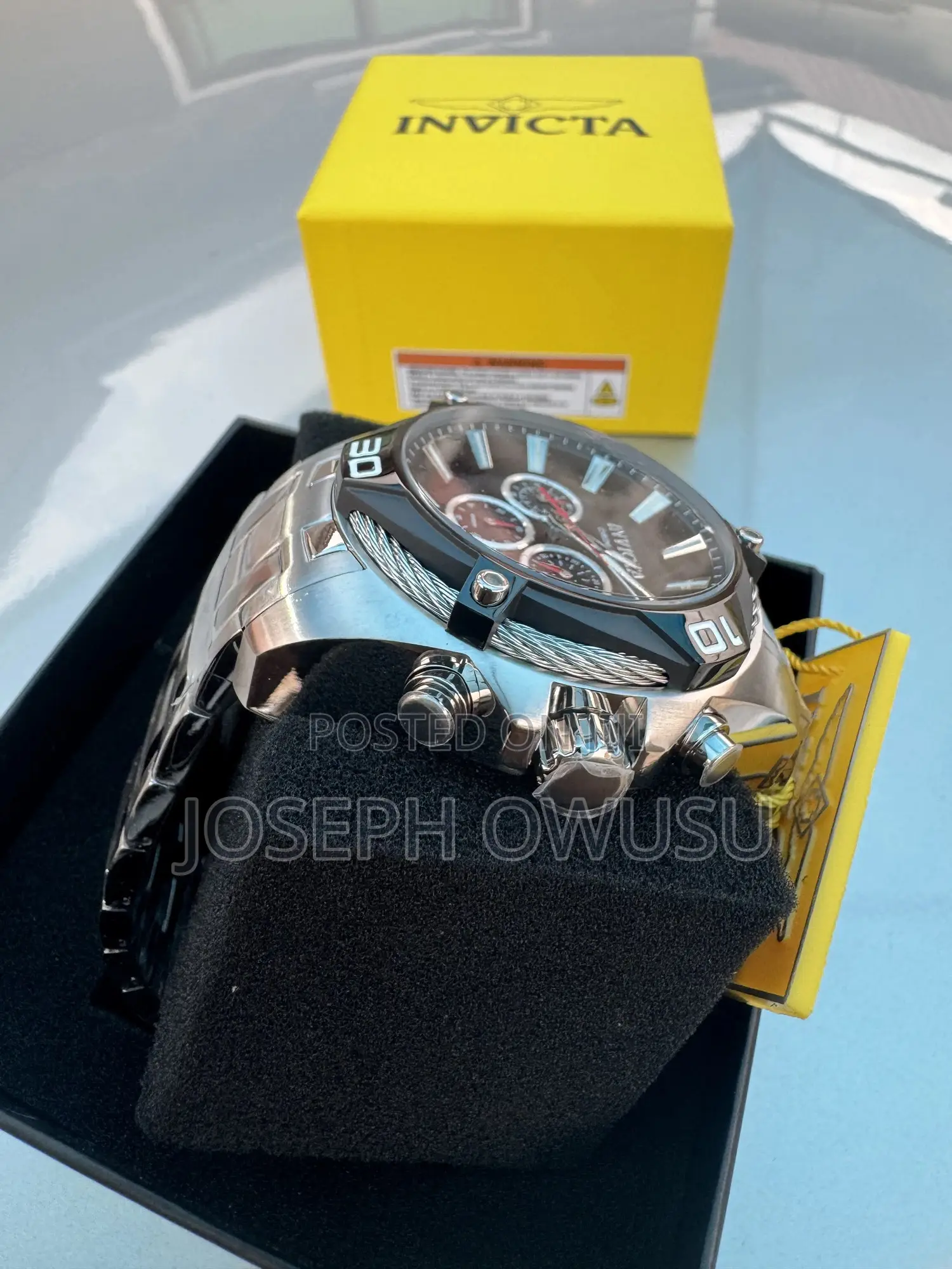 Invicta Bolt Chronograph Quartz Watch Original
