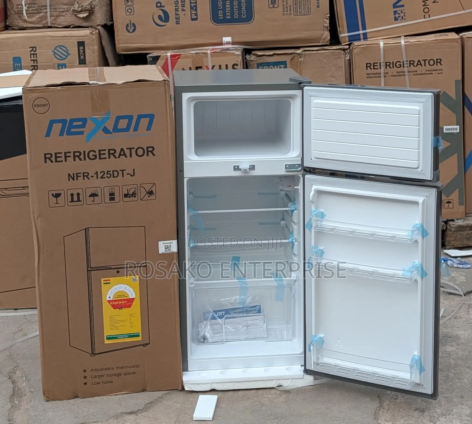 Nexon 95l Double Door Refrigerator