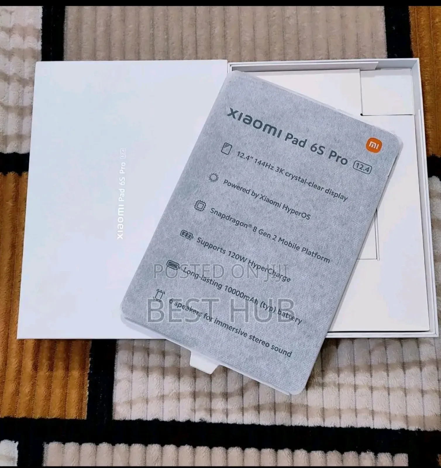 New Xiaomi Pad 6 256 GB Black