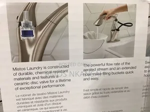 New Mistos Laundry Pullout Faucet