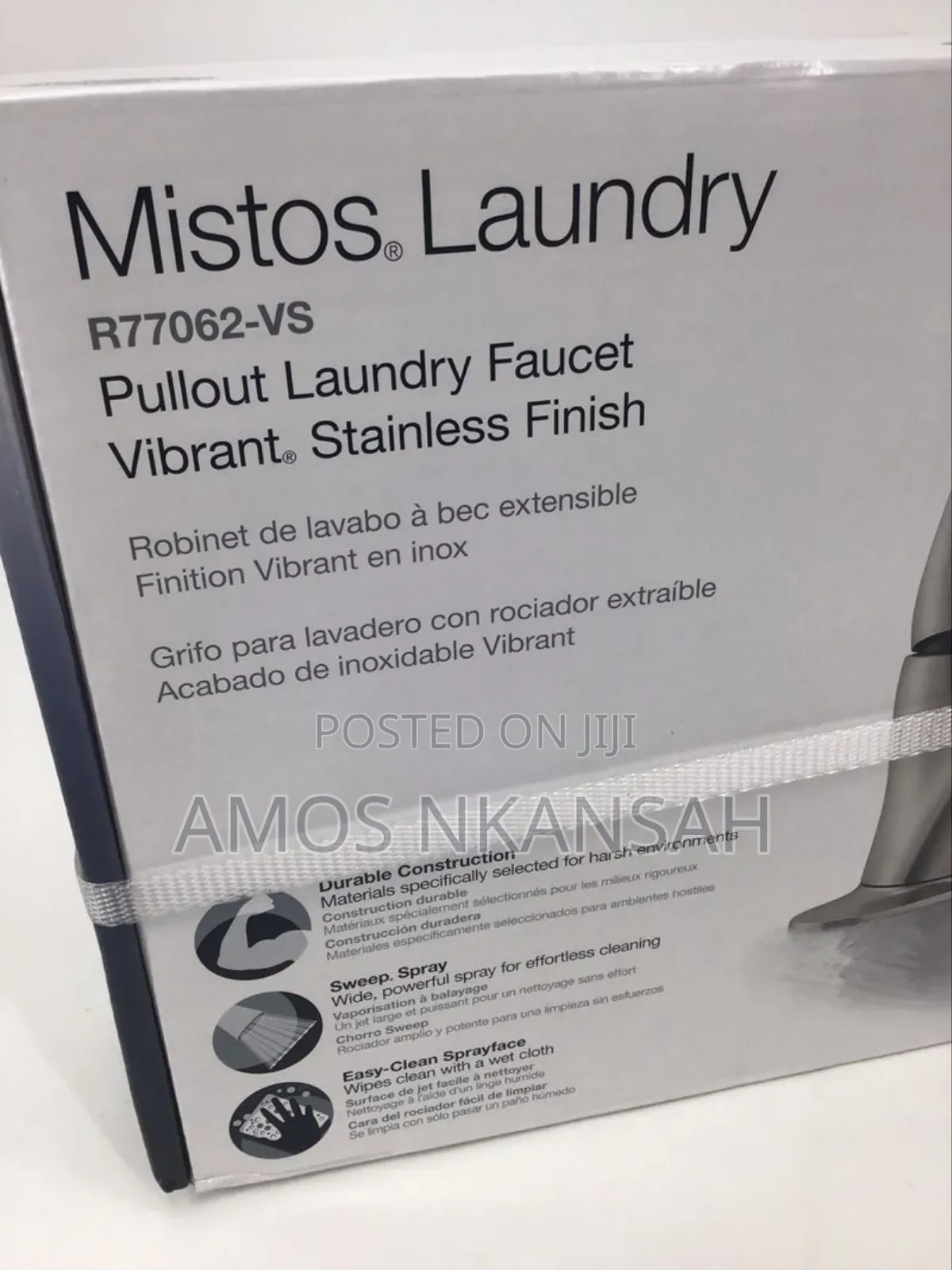 New Mistos Laundry Pullout Faucet