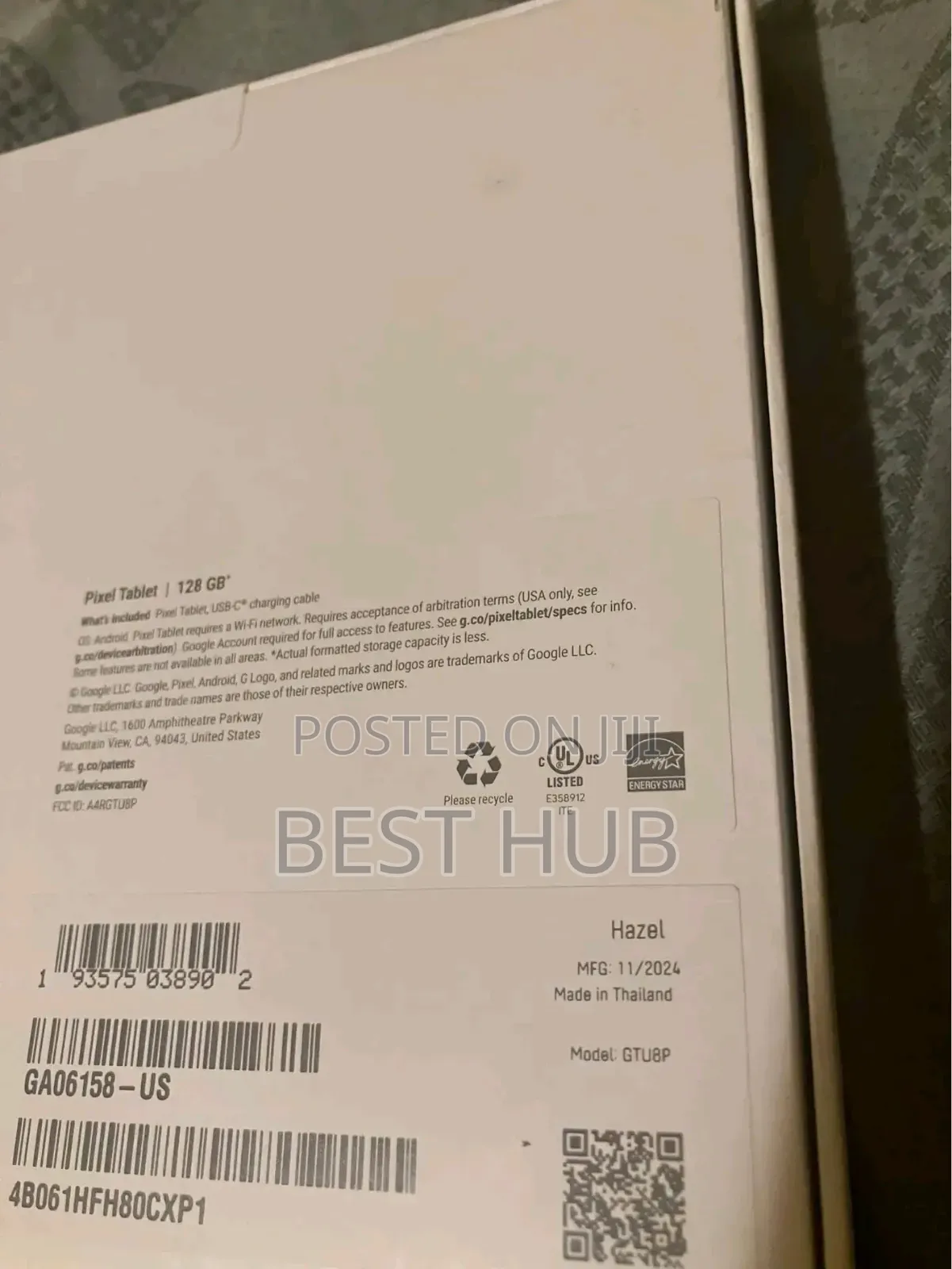 New Google Pixel C 128 GB Gray
