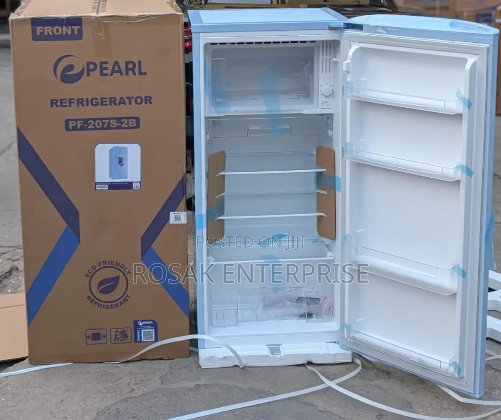Pearl *169ltrs* Sound Single Door Fridge 
Blue  Color